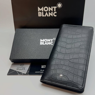 کیف پول کتی مونبلان / کیف پول چرم مردانه پالتویی Montblanc